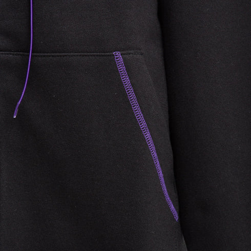 Merely Made Merely Snug Zip-Up Hoodie Black 23FML225HD Degli Uberti